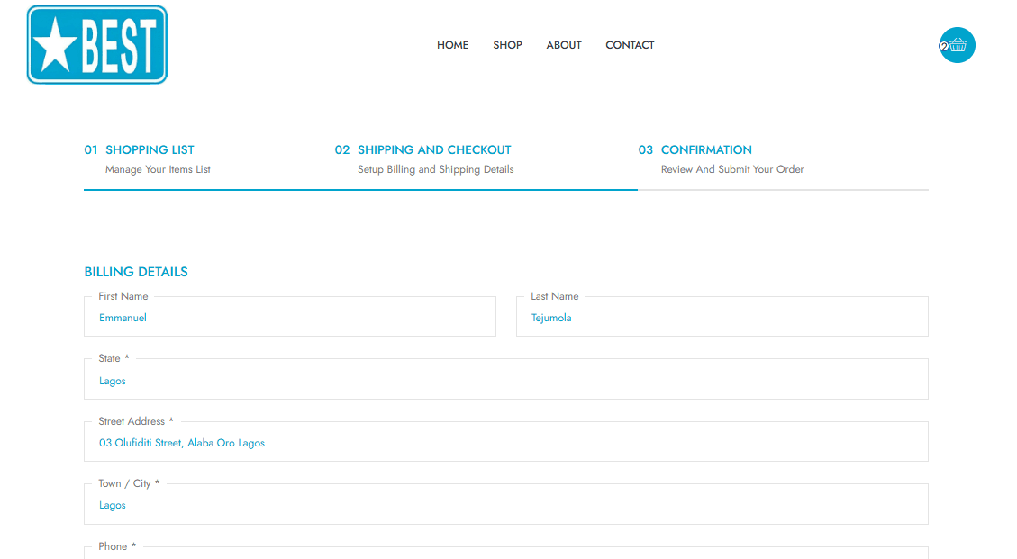 STARBEST Web App